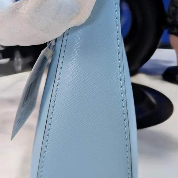 Kate Spade Paige Convertible Crossbody Purse Saffiano Leather Fountain Blue -NEW - Picture 3 of 10